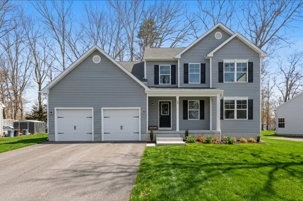 Lily model new construction home, 2-car front-entry colonial at 23 McMichael Ave, Somerdale NJ