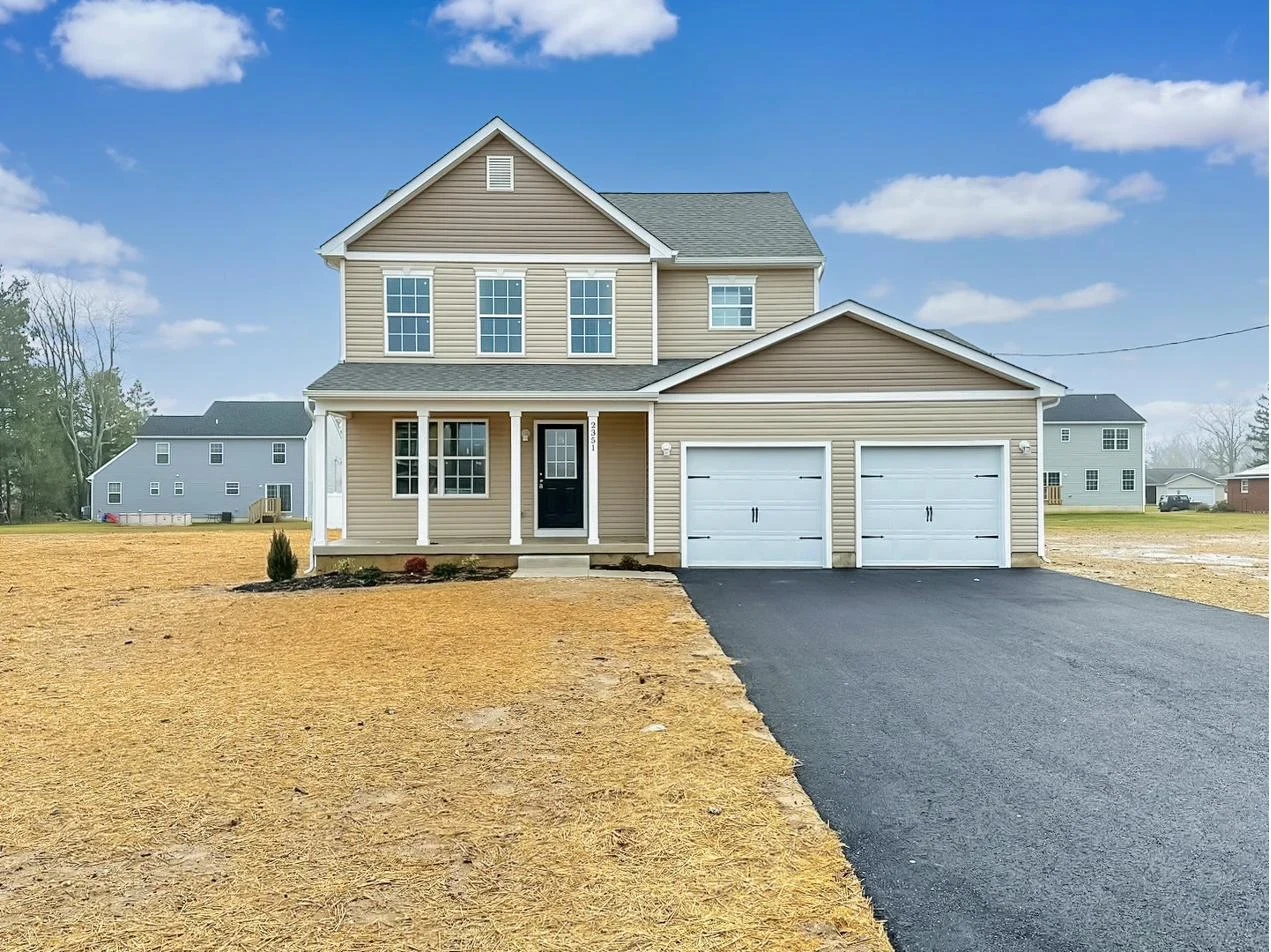 Chelsea model new construction home with 2-car garage — South Jersey