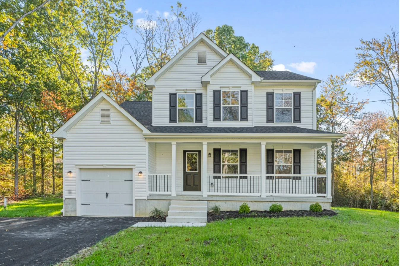 Isabella model new construction home with 1-car garage — South Jersey