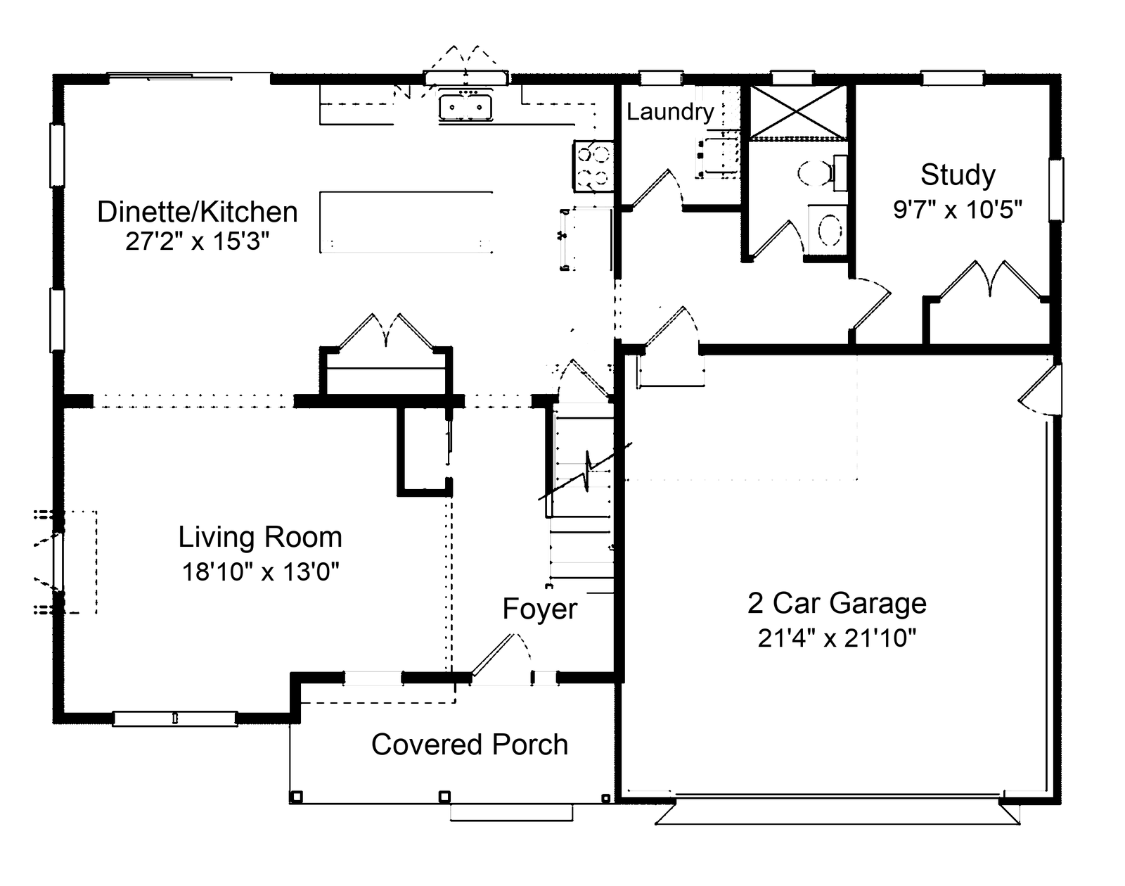 Lily first floor plan